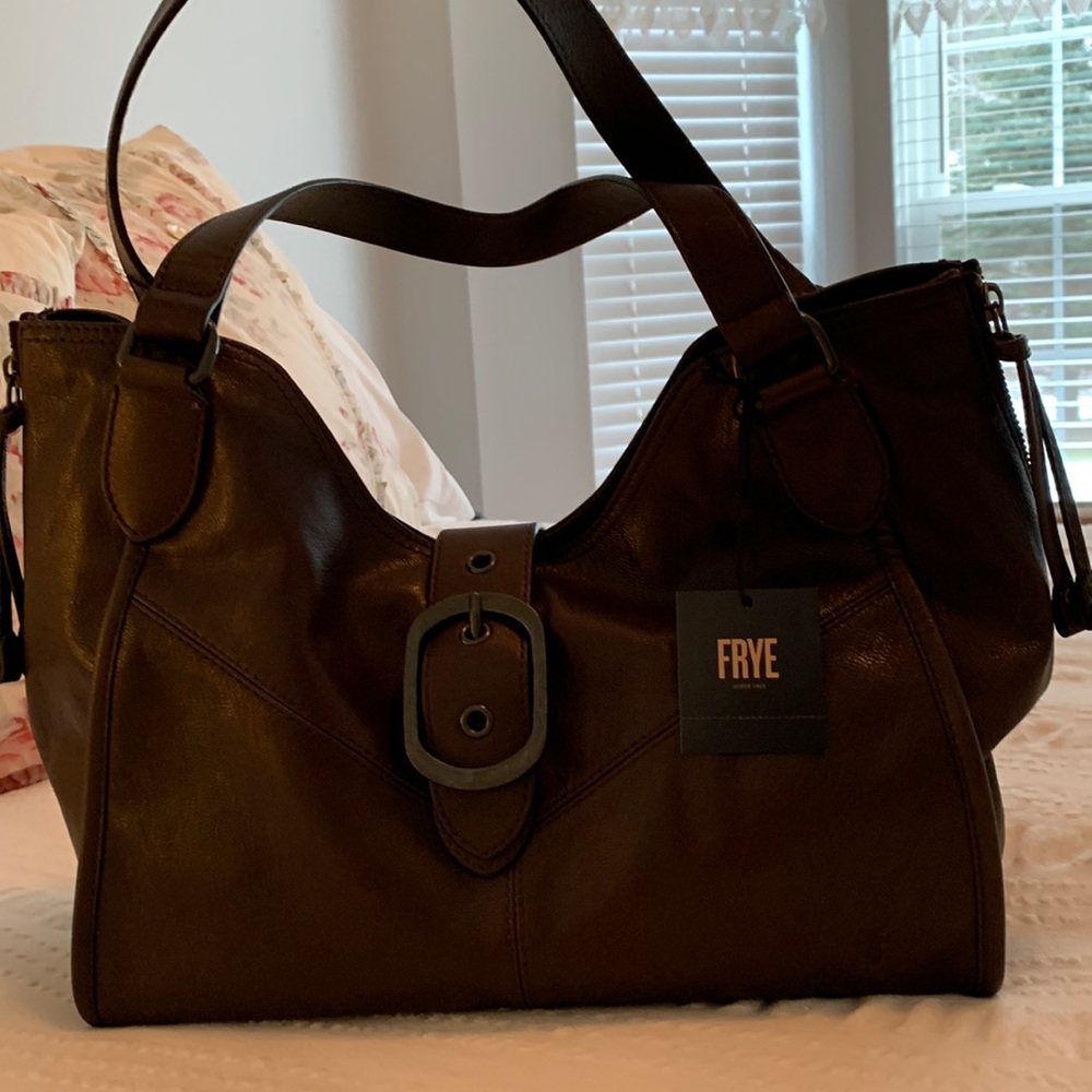 Frye Gina Leather Tote Bag